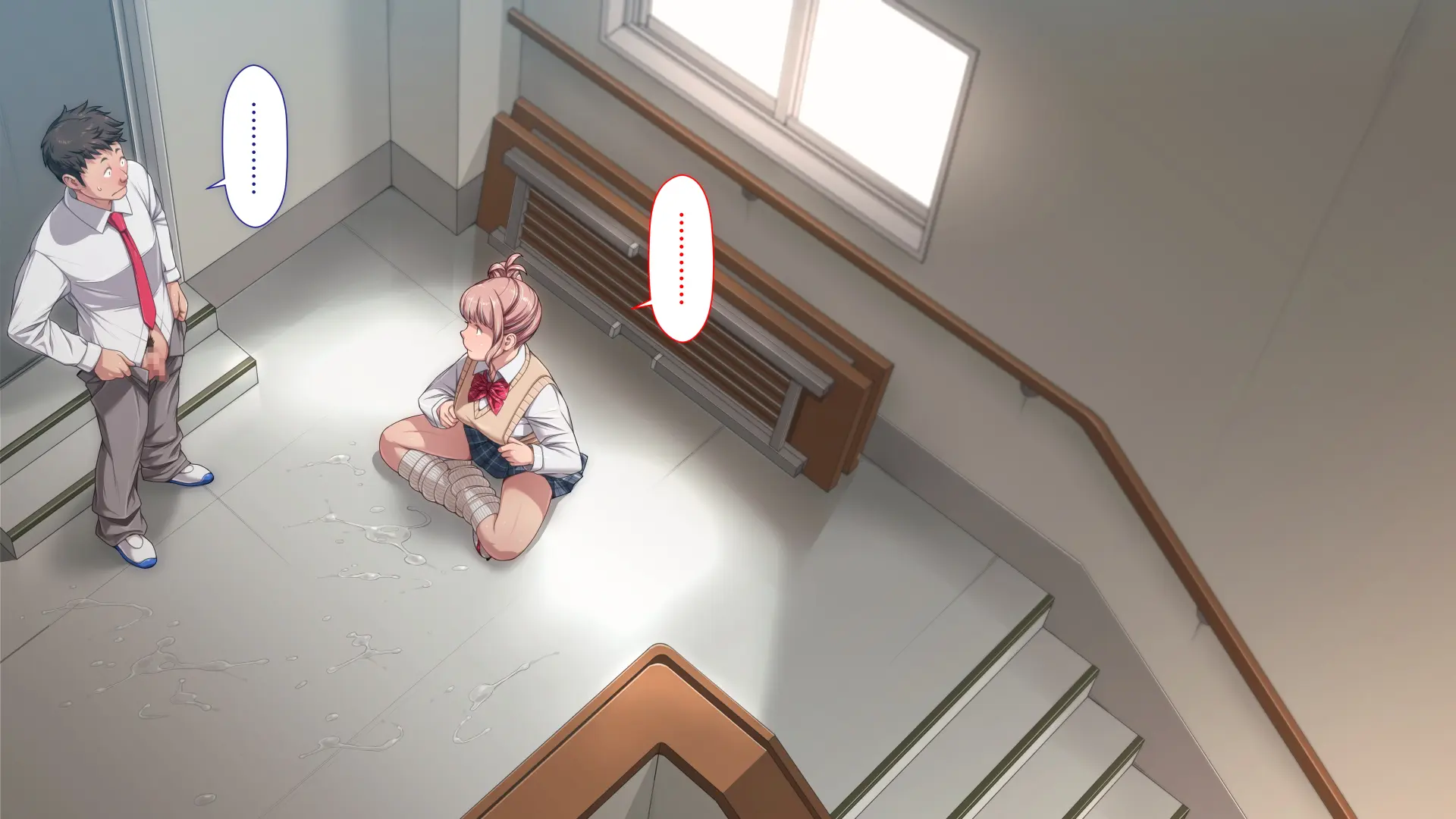 Manabiya Slut Yariman JK No H Na Gakuen Seikatsu Zenpen | 마나비야 거침없이 걸레 JK의 H스런 학교생활 전편